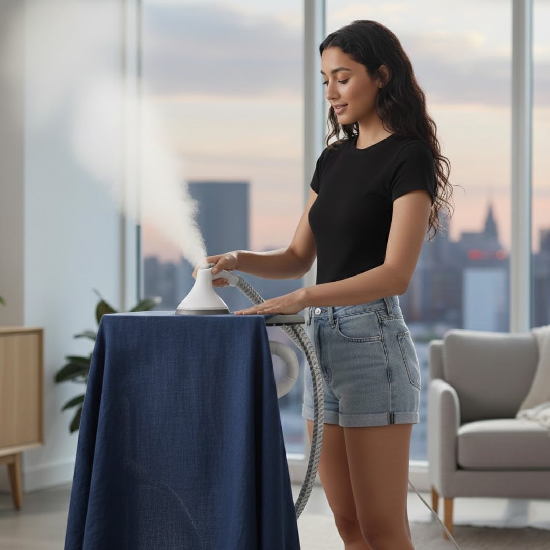 مكواة بخار عمودية للملابس مع طاولة كي - 15