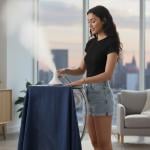 مكواة بخار عمودية للملابس مع طاولة كي - 15