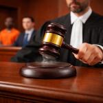 مطرقة القاضي الفاخرة مع قاعدة خشبية - 4