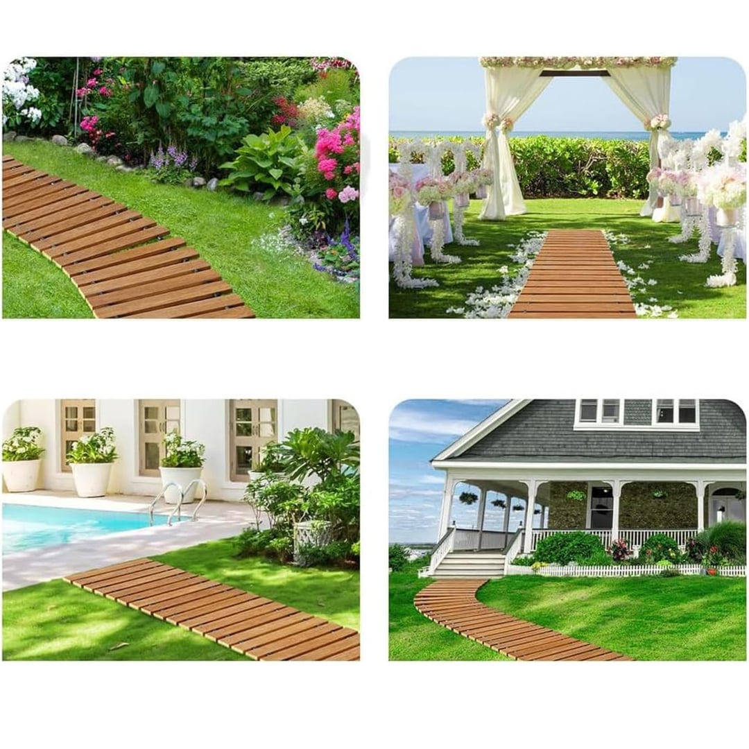 Wooden Roll-Up Walkway - 11