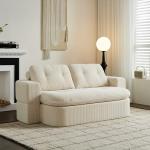Corduroy Lazy Folding Sofa Bed