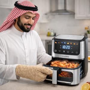 قلاية هوائية ذكية بسعة 8.5 لتر من LumaBella - 5