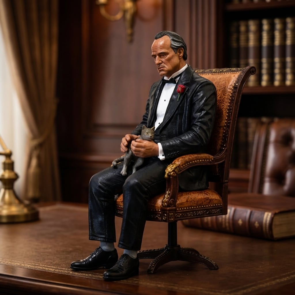 مجسم شخصية The Godfather الفاخر - صورة 2