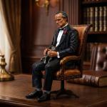 مجسم شخصية The Godfather الفاخر - 1