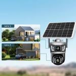 كاميرا أمان خارجية بالطاقة الشمسية مع تتبع ذكي - 5