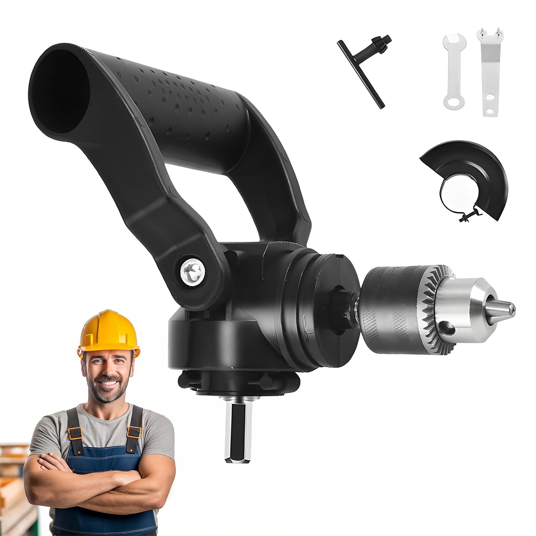 رأس تحويل زاوية 90° للدريل الكهربائي - 7