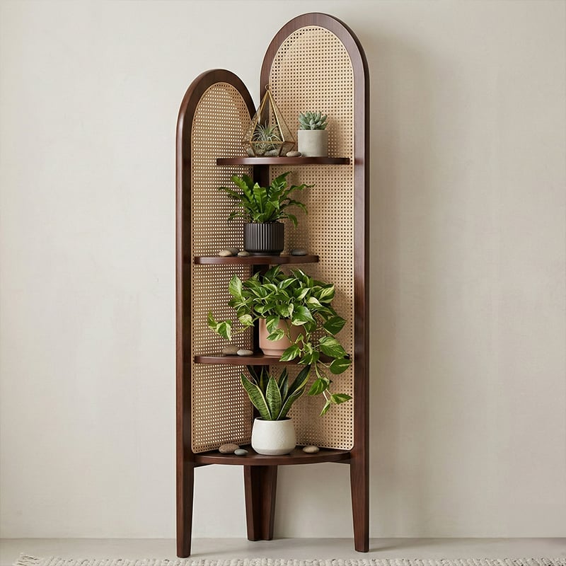 Classic Corner Display Shelf - 6