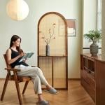 فاصل مدخل رتان كلاسيكي للمدخل والمعيشة - 3