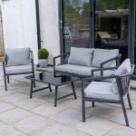 طقم جلسة تراس خارجي – 4 مقاعد