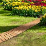 Wooden Roll-Up Walkway - 1