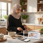 كاميرا مراقبة الأطفال مع شاشة عرض - 3