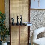 فاصل مدخل رتان كلاسيكي للمدخل والمعيشة - 6