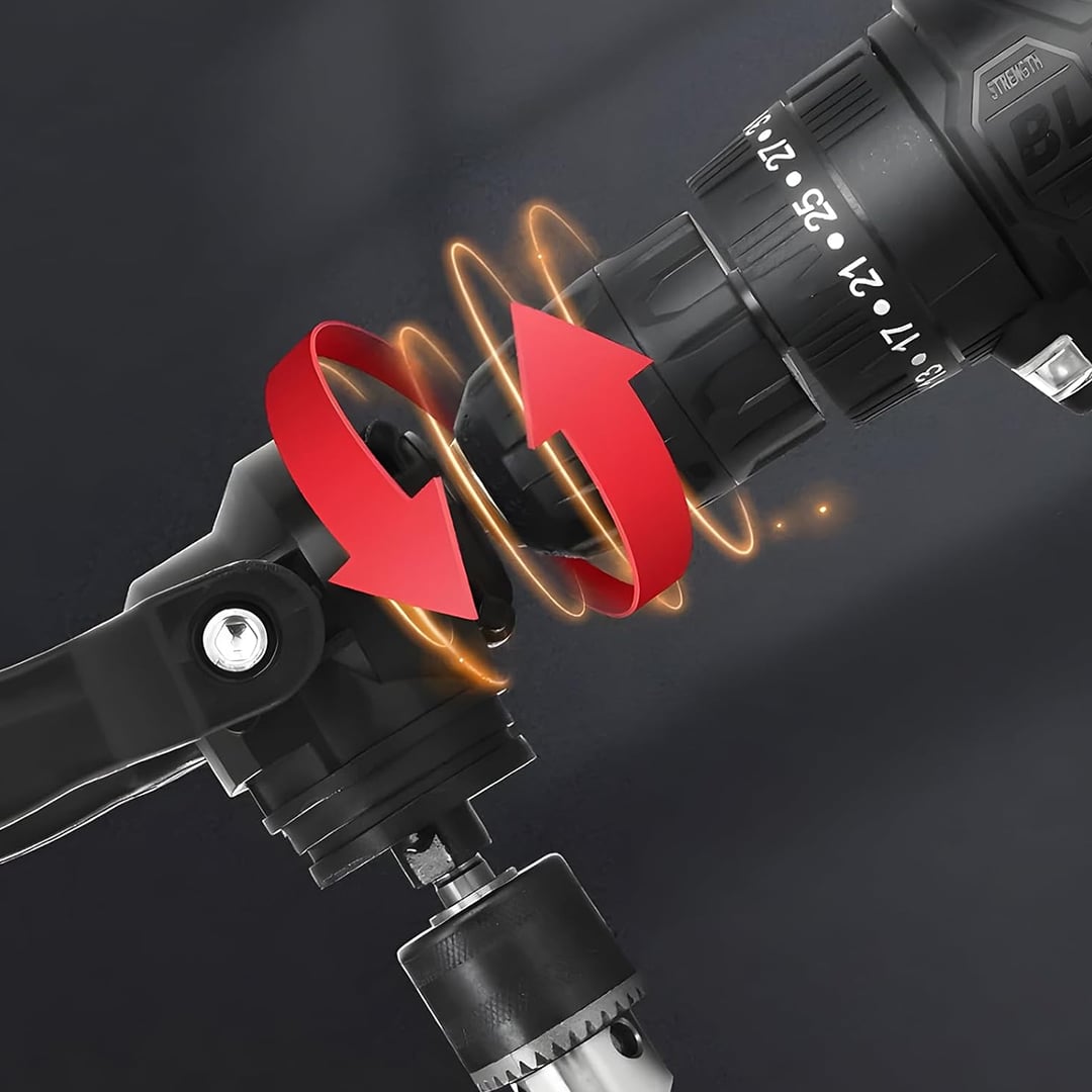 رأس تحويل زاوية 90° للدريل الكهربائي - 11