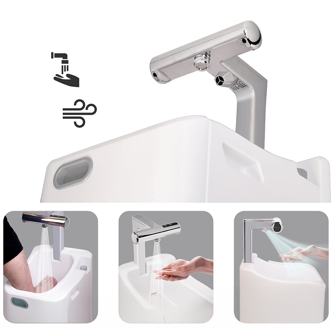 جهاز وضوء متنقل ذاتي التنظيف - 5