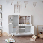 مطبخ أطفال خشبي مع مؤثرات صوتية وإضاءة - 3