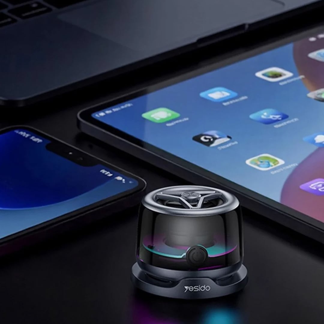 سماعة صوت محمولة RGB بتصميم مغناطيسي - 5