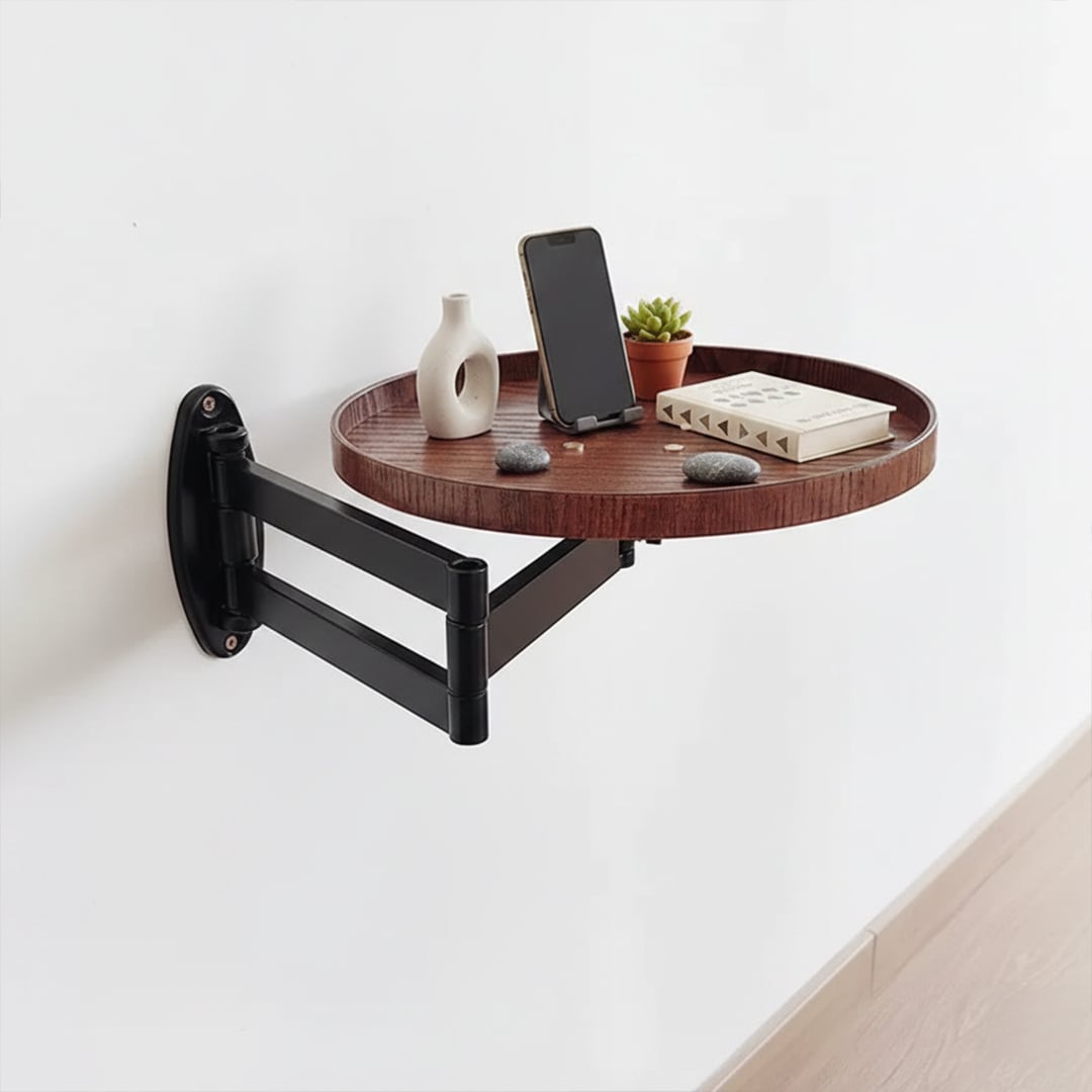 طاولة قهوة جدارية بذراع متحرك - 12