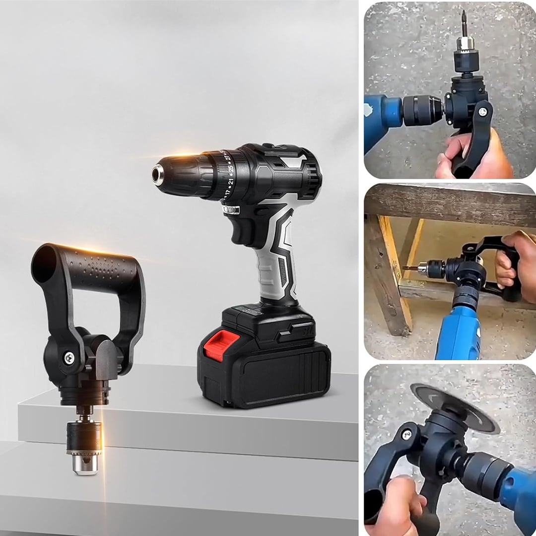 رأس تحويل زاوية 90° للدريل الكهربائي - 13