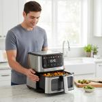 قلاية هوائية ذكية بسعة 8.5 لتر من LumaBella - 5