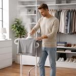 مكواة بخار عمودية للملابس مع طاولة كي - 14