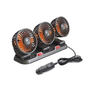 مروحة سيارة ثلاثية التبريد بتوزيع هواء 360° - 5