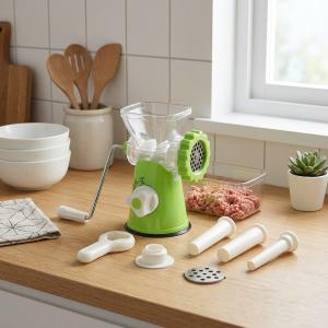 مفرمة لحمة يدوية للاستخدام المنزلي - 1