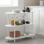 وحدة رفوف عرض وتخزين بثلاث طبقات