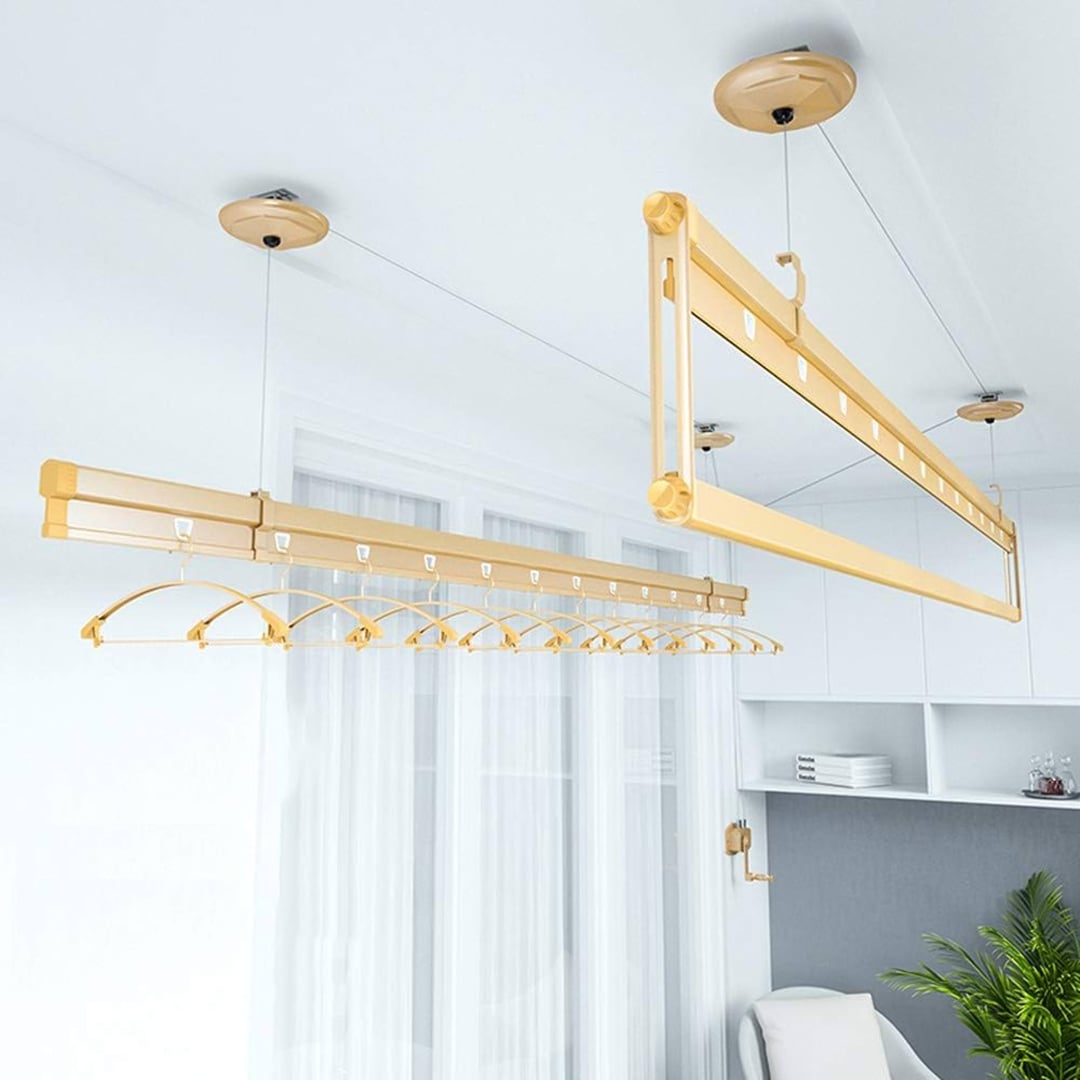Hand-Cranked Ceiling Mounted Rack 2 m product thumbnail 5