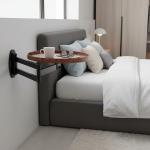 طاولة قهوة جدارية بذراع متحرك - 3