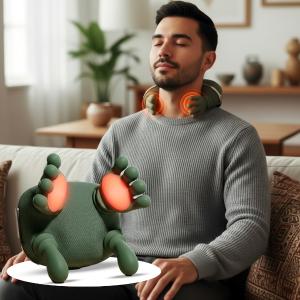 جهاز مساج الرقبة والكتف بتقنية اليد البشرية