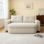 Corduroy Lazy Folding Sofa Bed - 10