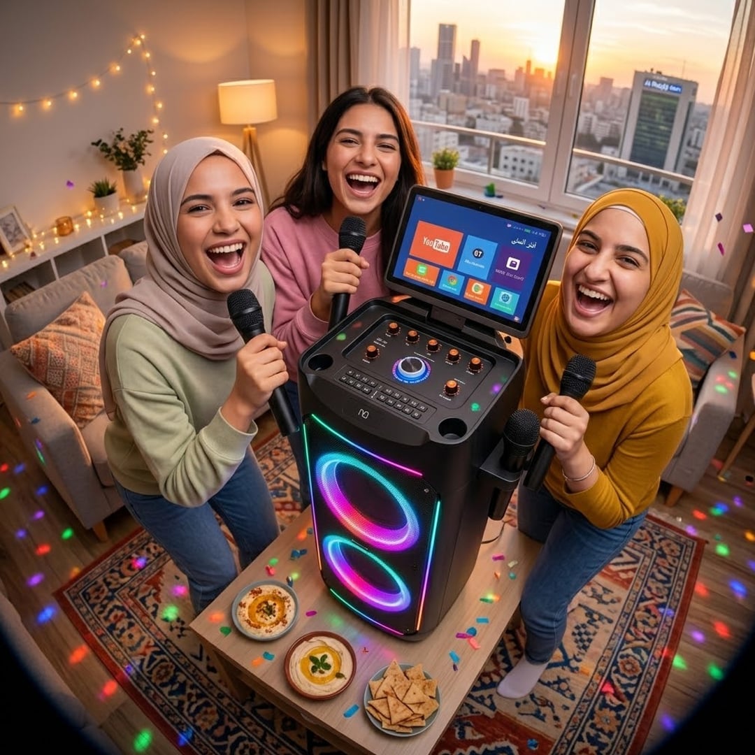 Portable Party Speaker with Touch Screen - 10