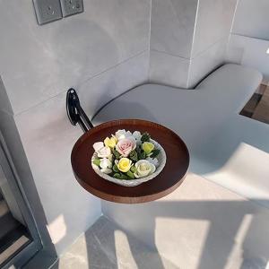 طاولة قهوة جدارية بذراع متحرك - 3