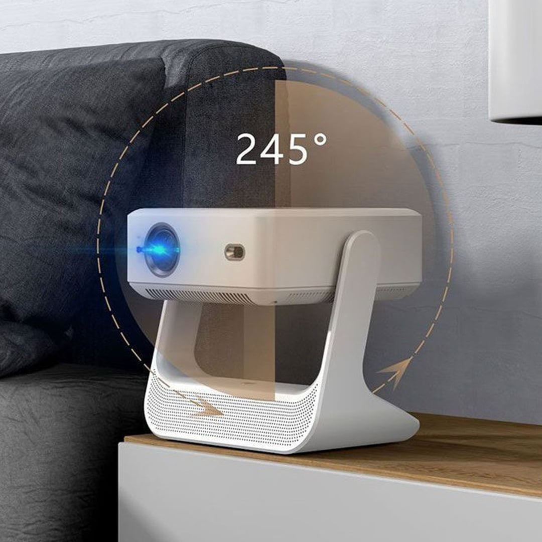 بروجكتر سينمائي منزلي مع شاشة تشغيل مدمجة - 8