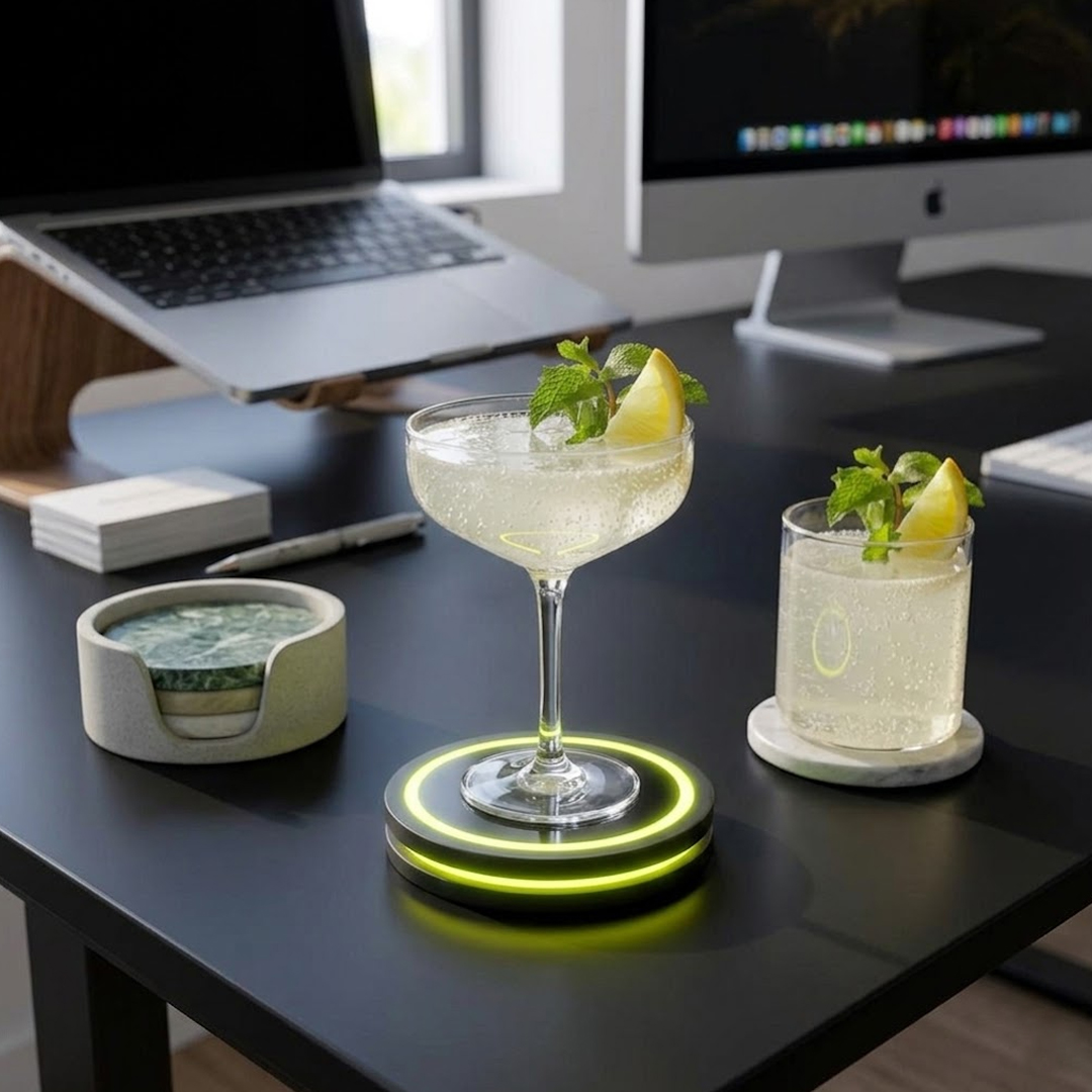 كوستر ذكي بإضاءة LED متغيرة الألوان - 10