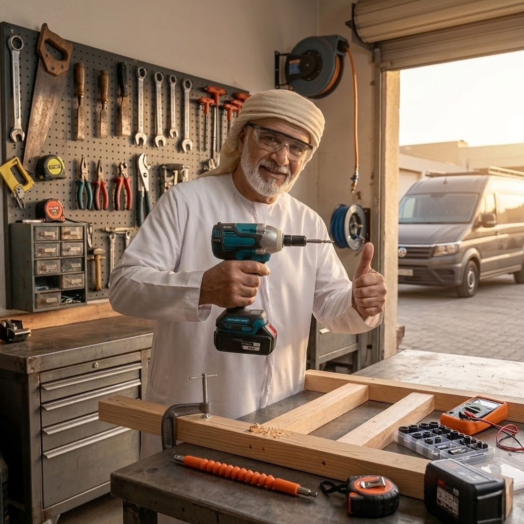 دريل شحن احترافي مع عدة متكاملة - 10