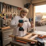 دريل شحن احترافي مع عدة متكاملة - 10