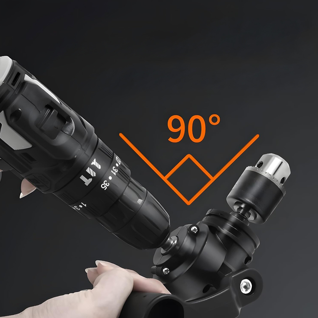 رأس تحويل زاوية 90° للدريل الكهربائي - 9