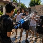 مسدس ماء أوتوماتيكي قابل للشحن - 9