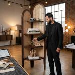 Classic Corner Display Shelf - 18