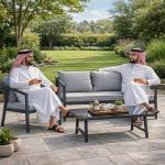 طقم جلسة تراس خارجي – 4 مقاعد - 10