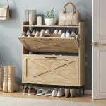 خزانة أحذية بتصميم ريفي - 2