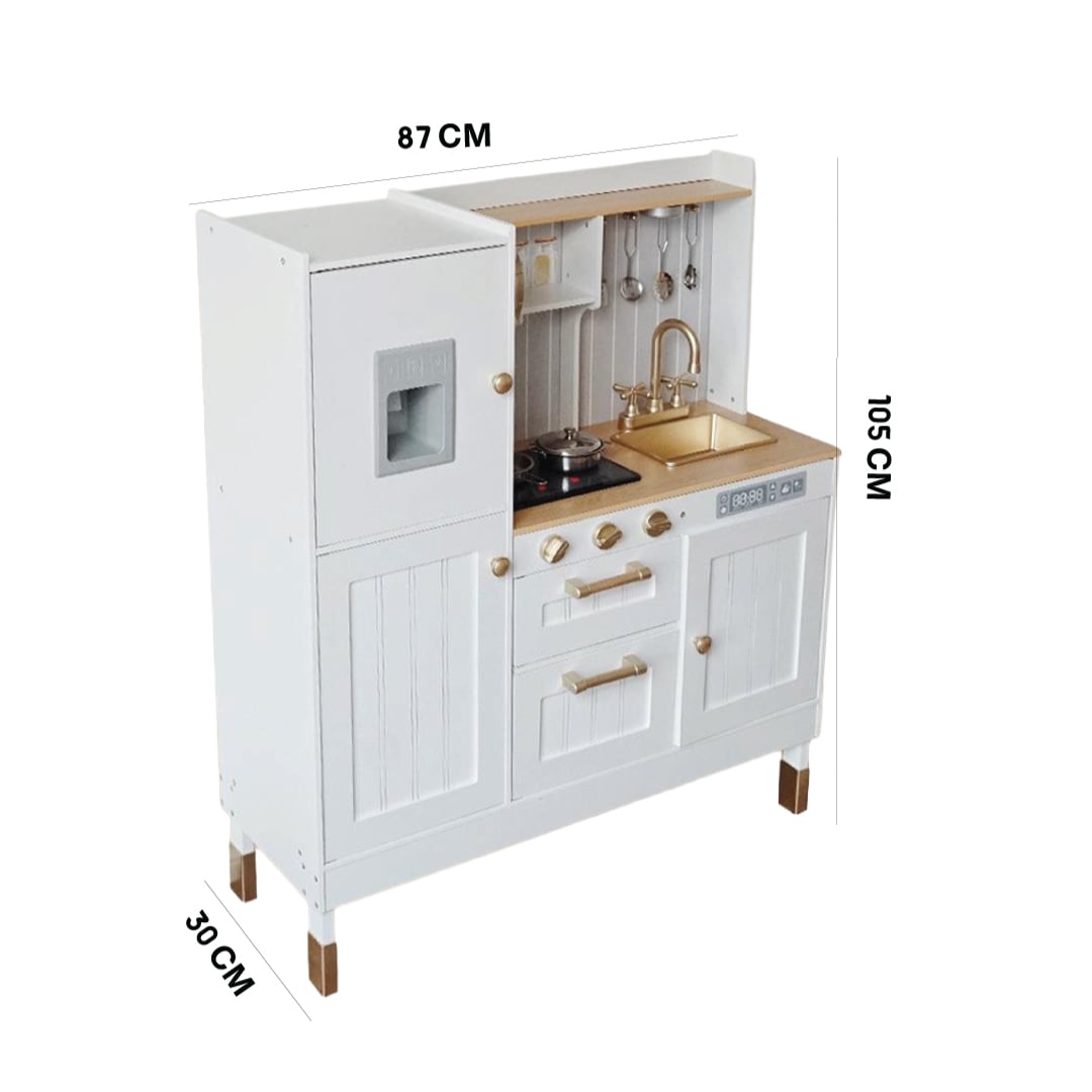 Wooden Kids Kitchen with Sound and Light Effects product thumbnail 20