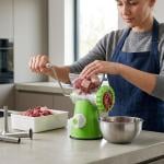 مفرمة لحمة يدوية للاستخدام المنزلي - 2