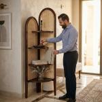 Classic Corner Display Shelf - 16