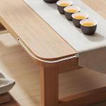 طاولة أرضية خشبية قابلة للطي - 5