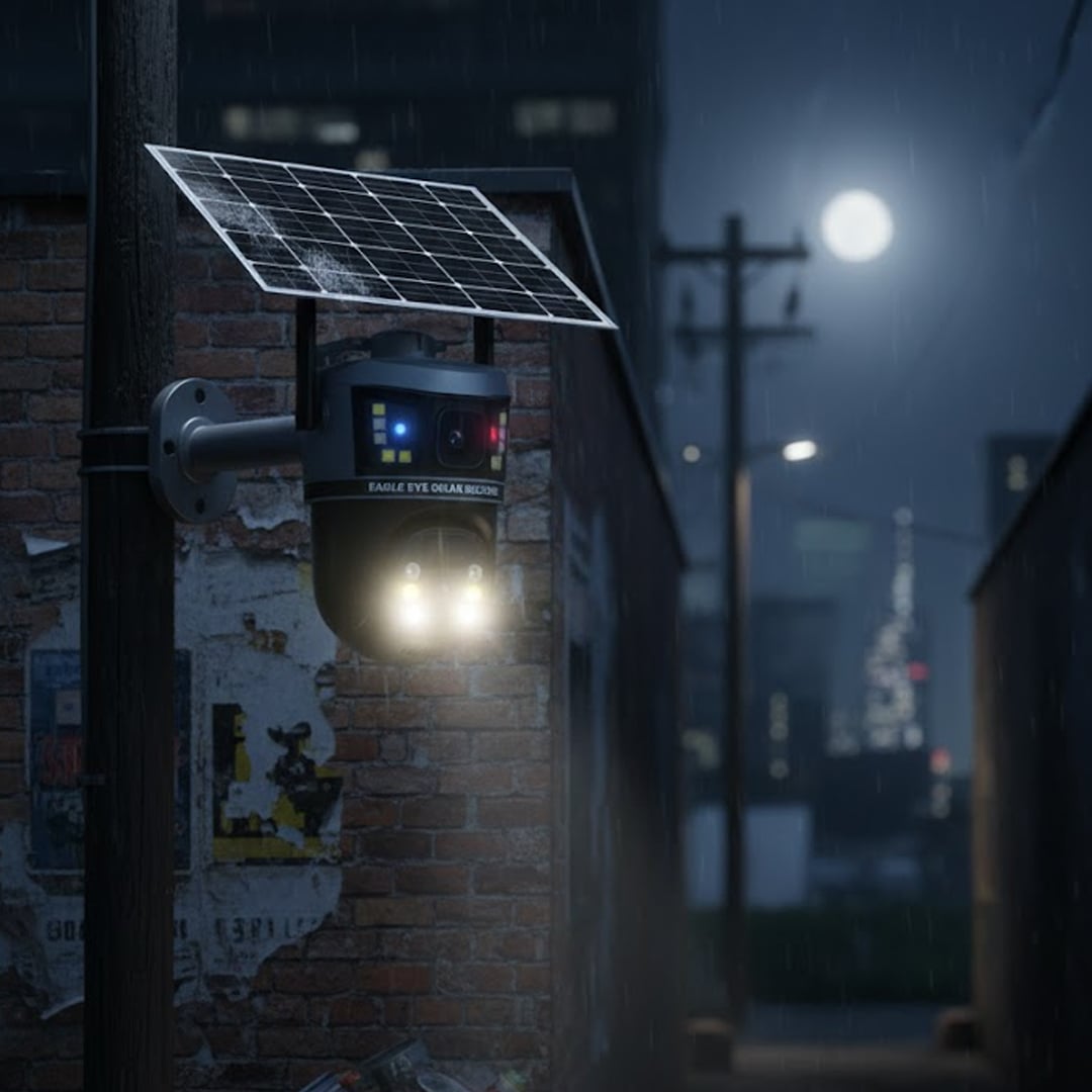 كاميرا أمان خارجية بالطاقة الشمسية مع تتبع ذكي - 3