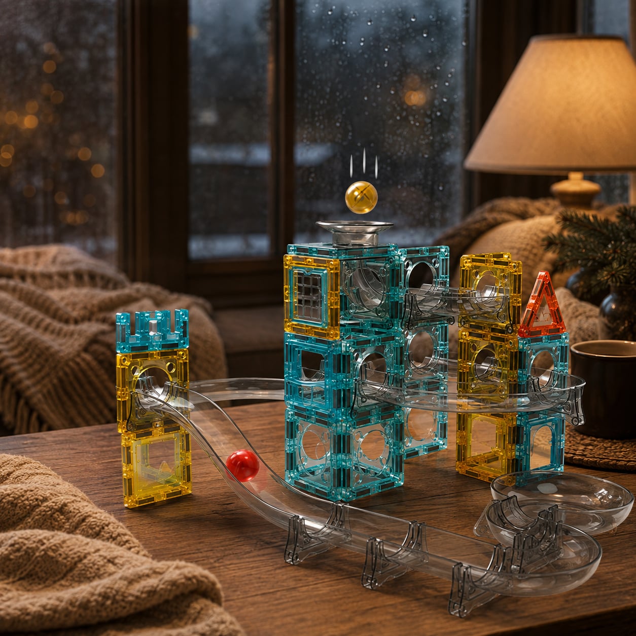 متاهة الكرات والمكعبات المغناطيسية - 1