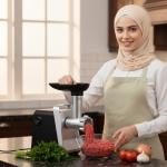 مفرمة لحم ستانلس ستيل بقوة 2800 واط من LumaBella - 7