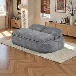 Corduroy Lazy Folding Sofa Bed - 11